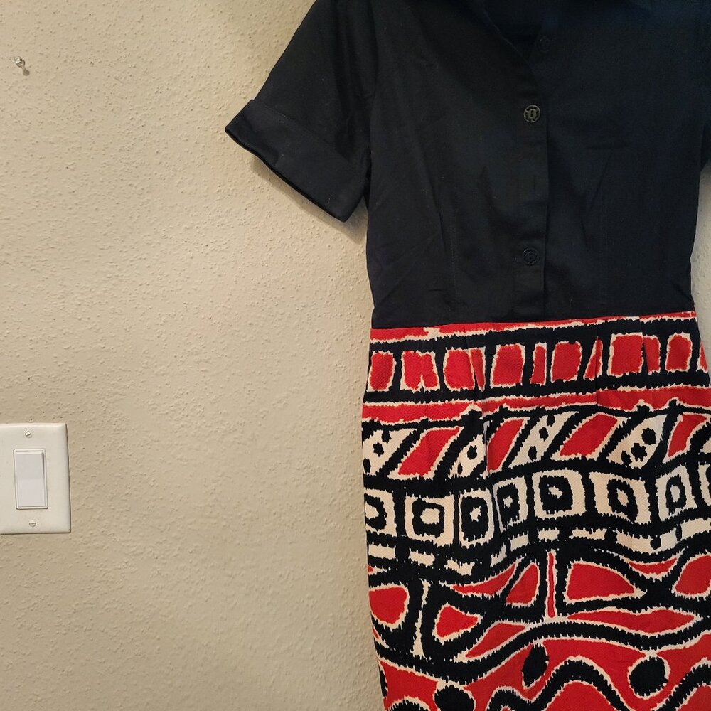 Muse Ladies black and red little dress